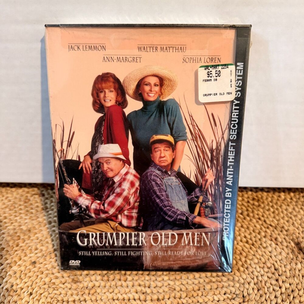 Grumpier Old Men DVD 1997 Snapcase NEW SEALED Jack Lemmon Walter Matthau